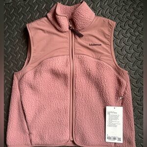 Lululemon High-Pile Fleece Vest NWT